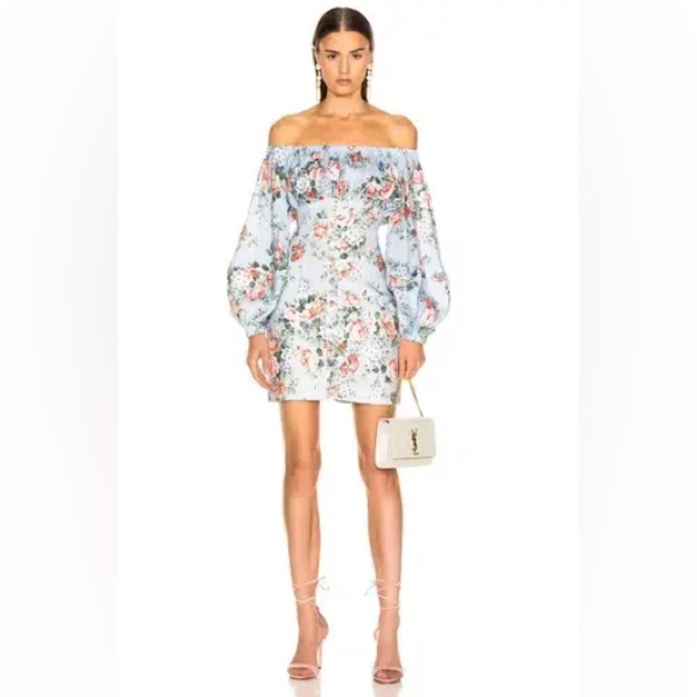ZIMMERMAN Bowie Off Shoulder Dress